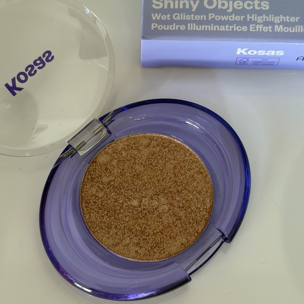 Kosas Haloed Shiny Objects Highlighter — Champagne Gold - Picture 3 of 3